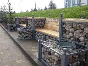 Genç Caddesi’ndeki Yürüyüş Ve Dinlenme Alanı Tamamlandı