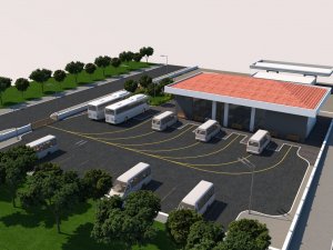 Kulp’ta İlçe Otogarı İnşa Ediliyor