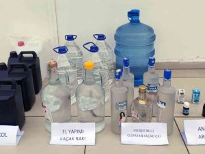 Muğla’da Kaçak Alkol Operasyonu
