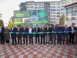 Meram’da Gazze Sosyal Tesisi Ve Cami Hizmete Açıldı