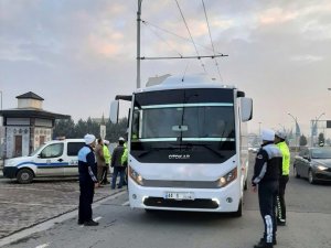 Malatya’da Servis Araçlarında Denetim Artıyor