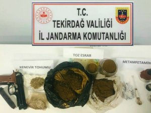 Tekirdağ’da Uyuşturucu Operasyonu