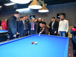 Yeşilyurt’ta 1.ödüllü Üç Bant Bilardo Turnuvası Heyecanı