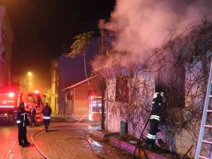 Edirne’de Tek Katlı Evde Yangın