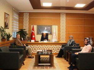 Müdür Başyiğit’e “Çini Çamurundan Ahiliğe Yolculuk” İsimli Proje Tanıtıldı