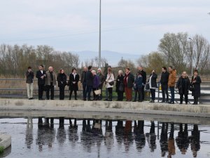 Gema Vakfı Salihli Atıksu Arıtma Tesisini Gezdi