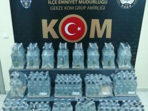 Kocaeli’de 171 Şişe Sahte Alkol Ele Geçirildi: 3 Gözaltı