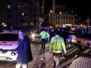 Ehliyetsiz Sürücü İle Polis Arasında Yaşanan Kovalamaca Kamerada