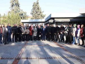 Başkan Büyükkılıç, Öz Sağlık İ̇ş Sendikası Üyeleri İ̇le Buluştu