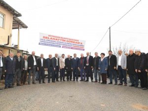 Başkan Gürkan Doğanşehir’de Yürütülen Çalışmaları Denetledi