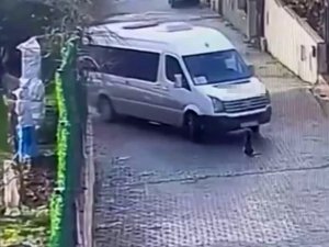Köpeği Ezen Servis Şoförü, Yoluna Devam Etti