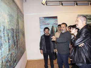 Sanko’da "Görünürler" Resim Sergisi Devam Ediyor