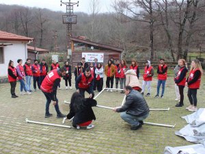 Istranca Dağı Eteklerinde Afet Eğitimi