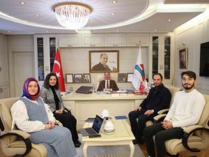 Ai̇çü Rektörü Prof. Dr. Karabulut Kalite Kulübü Üyelerini Misafir Etti