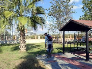 Akdeniz’de Yeşil Alan Ve Spor Tesisleri Bakımdan Geçiyor