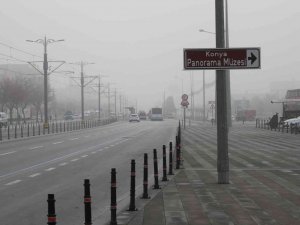 Konya’da Sis Etkili Oldu, Uçak Seferleri İptal Edildi