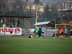 Amatör Maçta Korku Dolu Anlar