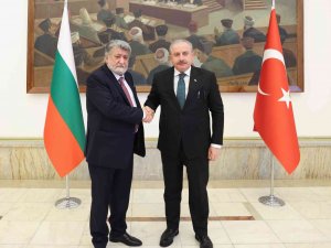 Tbmm Başkanı Şentop, Bulgaristanlı Mevkidaşı Raşidov İle Görüştü
