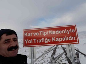 Selim-göle Karayolu Ulaşıma Kapatıldı