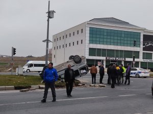 Elazığ’da Emniyet Kemeri Hayat Kurtardı