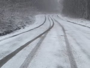 İ̇znik‘te Kar Etkisini Sürdürüyor