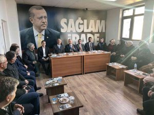 Kars Milletvekilleri Arslan Ve Kılıç, Sarıkamış’ta Ziyarette Bulundu