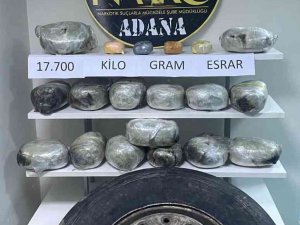 Yedek Lastikte 17 Kilo Esrar Ele Geçirildi