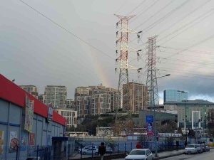 Eyüpsultan’da Çifte Gökkuşağı Hayran Bıraktı