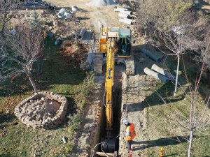 Akyokuş Kasrı’nın Kanalizasyon Alt Yapısı Tamamlandı