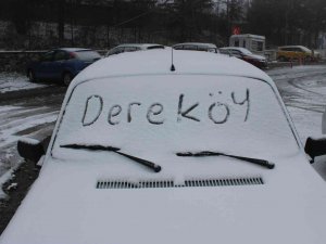 Türkiye-bulgaristan Sınırı Beyaza Büründü