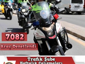 Nevşehir’de 7 Bin 82 Araç Sürücüsü Sorgulandı