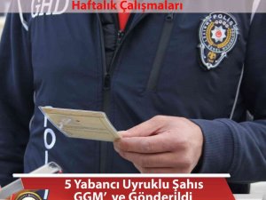 Türkiye’ye Yasadışı Yollarla Giriş Yapan 5 Şahıs Nevşehir’de Yakalandı