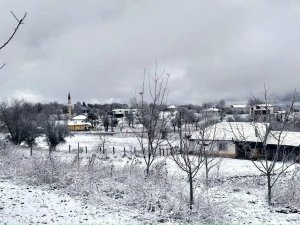 Tokat’ta Yüksek Kesimler Beyaz Örtü İle Kaplandı