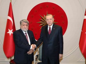 Cumhurbaşkanı Erdoğan, Bulgaristan Ulusal Meclisi Başkanı Raşidov’u Kabul Etti