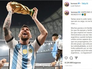 Messi’nin Dünya Kupası Fotoğrafı Rekor Kırdı