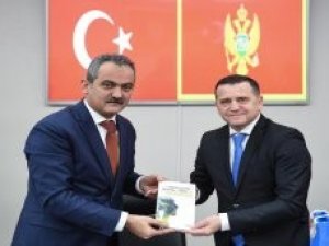 Bakan Özer, Karadağ Eğitim Bakanı Vojinovic İle Görüştü