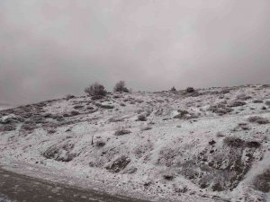 Sungurlu’ya Mevsimin İlk Karı Yağdı