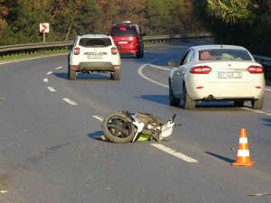 Manavgat’ta Otomobil İle Çarpışan Motosiklet Sürücüsü Hayatını Kaybetti