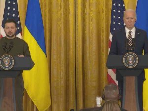 Ukrayna Başkanı Zelenskiy Abd Başkanı Biden İle Washington’da Buluştu
