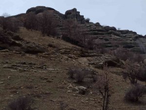 İ̇tfaiye Ekipleri, Dağda Mahsur Kalan Keçiyi 5 Saatlik Uğraş Sonucu Kurtardı