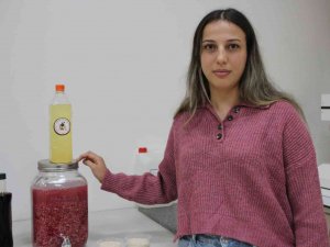 Bilecik’te Narın Reçeli Yapılırken Kalan Posasından Nar Unu Elde Ediliyor