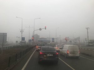 Iğdır-ağrı Karayolunda Sis Etkili Oluyor