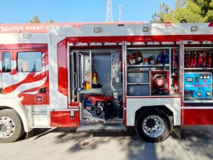 Uşak Tekstil Osb’ye Yeni Bir İtfaiye Aracı Kazandırıldı