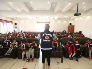 Gaziantep İtfaiyesi Minikleri Ağırladı