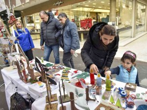 Kursiyerlerin Ürettiği Ürünler Sergileniyor