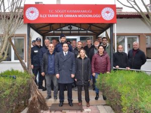 Söğüt’te 117 Çiftçiye 4 Bin 900 Adet Ceviz Ve Badem Fidanı Dağıtıldı
