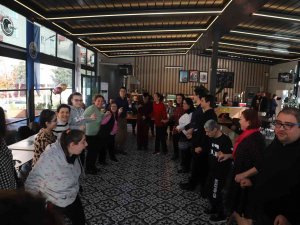 Kartal’da Engelsiz Üretim Atölyesi Öğrencileri Yeni Yılı Kutladı