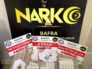 Bafra’da Uyuşturucu Operasyonu: 3 Gözaltı