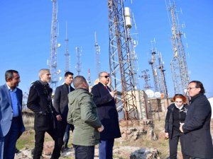 Diyarbakır Valisi Şehrin Ağaçlandırma Çalışmalarını İnceledi