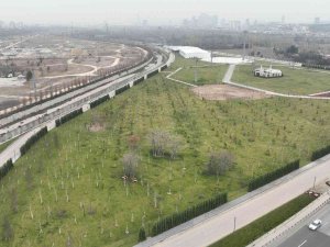 Doğal Yaşam Ve Atatürk Çocukları Parkı’nın Yapımı Sürüyor
